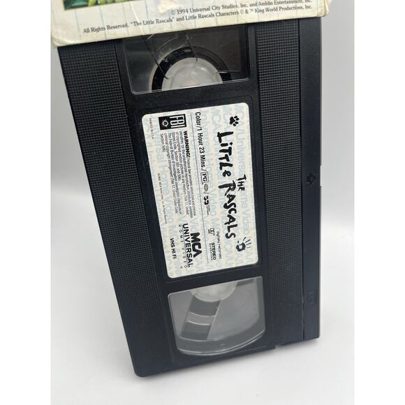 THE LITTLE RASCALS VHS - Picture 5 of 5